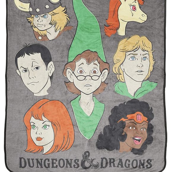 Dungeons & Dragons Throw Blanket NWT - Picture 1 of 1